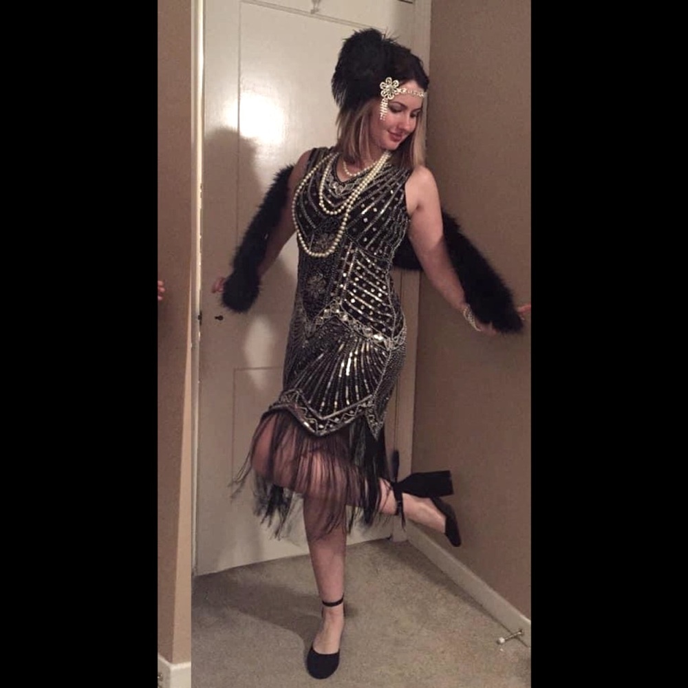20’s flapper Costume including accessories